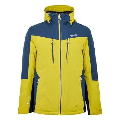 Abbildung von Regatta Herren Highton Stretch II Jacke, Dark Tang/Moonlight Denim/Navy (Moonlight Denim), EU48/S