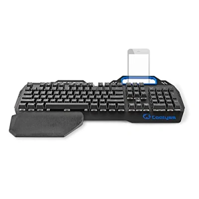 Abbildung von NEDIS Wired Gaming Keyboard USB Mechanische Tasten RGB US international Layout Stromversorgung über Netzkabellänge: 1.70 m