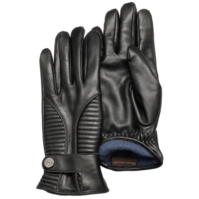 Abbildung von Pearlwood Britt Fingerhandschuh, Herren, Größe: 10, Schwarz