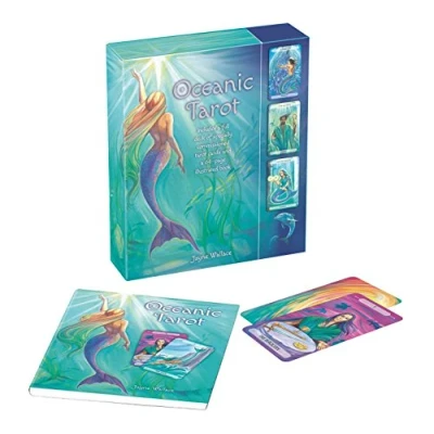 Abbildung von Oceanic Tarot: Includes a full desk of specially commissioned tarot cards and 64 page illustrated book (Book &amp; Cards)