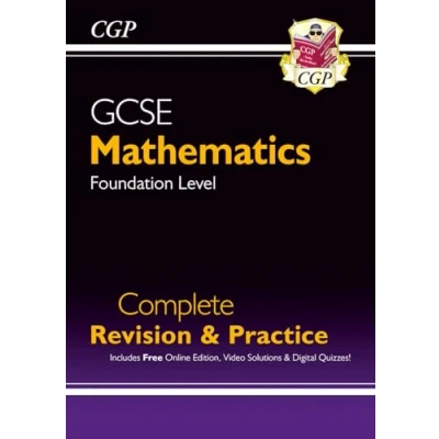 Abbildung von GCSE Maths Complete Revision &amp; Practice: Foundation inc Online Ed, Videos Quizzes (CGP Maths)