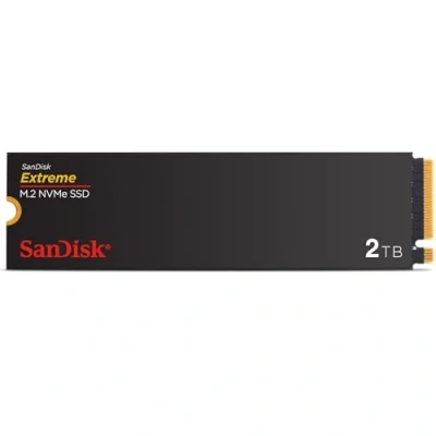 Abbildung von SanDisk Extreme M.2 NVMe SSD 2 TB (Interne SSD, PCIe Gen 4.0, bis zu 5.150 MB/s, nCache Technologie, 5 Jahre Garantie)