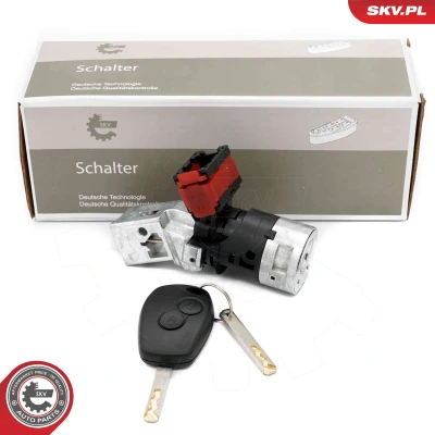 Abbildung von ESEN SKV 65SKV235 Lenkschloß RENAULT: CLIO 3, TWINGO 2, Kangoo II Express, DACIA: Lodgy, SANDERO LOGAN MCV 2