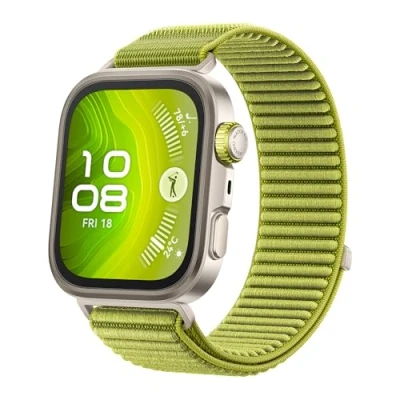 Abbildung von HUAWEI Watch FIT 4 Pro Smartwatch Frauen und Männer, Ultraschlankes, 1.82 Saphirglas Titan, Gesundheit &amp; Fitness Tracker, EKG, Bis zu 10 Tage Akkulaufzeit, Kompatibel mit Android™ iOS, Grün