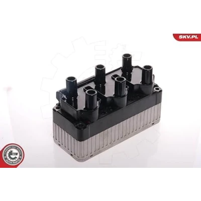 Abbildung von ESEN SKV 03SKV049 Zündspule 5 polig 12V elektrisch VOLKSWAGEN: GOLF 3, TRANSPORTER 4 Bus, Passat B3/B4 Variant, FORD: Galaxy Mk1 MPV
