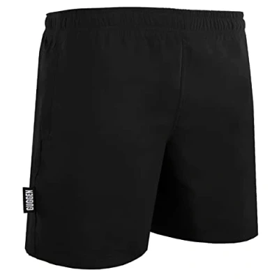 Abbildung von GUGGEN Mountain Badehose Herren Schnelltrocknende Badeshorts Style 2 Beachshorts Boardshorts Schwimmhose Männer Schwarz Grau Blau