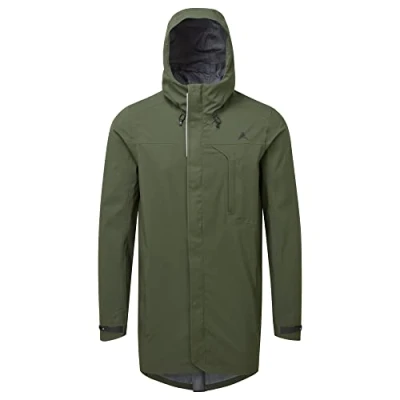 Abbildung von Altura Herren Grid Parka Wasserdichte Reflektierende Fahrradjacke Olivgrün Größe L