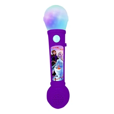 Abbildung von Lexibook® Disney Eiskönigin Mikrofon mit Licht und Sound Effekten Elsa Anna CD Player