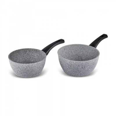 Abbildung von Karaca Topf Set Gris Biogranit Induktions Milchtopf Set, 2 Teilig