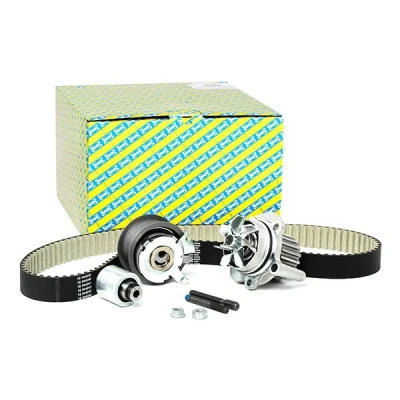 Abbildung von SNR KDP457.490 Wasserpumpe + Zahnriemensatz VOLKSWAGEN: Golf 4 Schrägheck, Touran I, Passat B6 Limousine, AUDI: A6 C5 Avant, A4 Avant