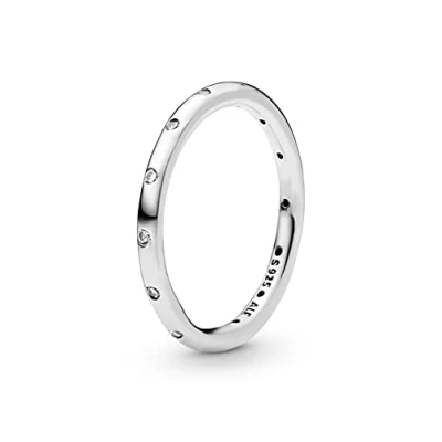 Abbildung von Pandora Simple Sparkling Ring, Damen, Größe: 50, Sterling silver