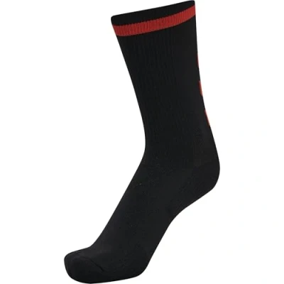 Abbildung von Hummel Elite Indoor LOW PA Sportsocken, Größe: 36 38, Black cherry tomato