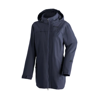 Abbildung von Maier Sports Outdoorjacke &quot;Liselotte&quot;, Damen Mantel, atmungsaktiv wasserdicht, wattierte Jacke mit Kapuze