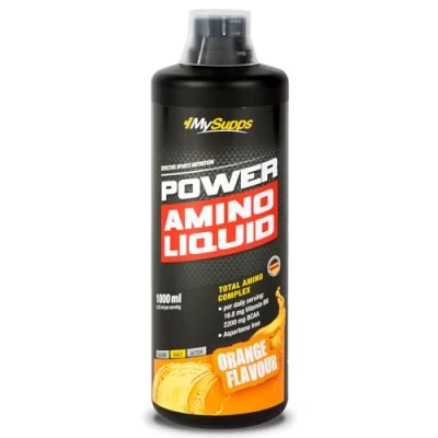 Abbildung von My Supps 1000ml Power Amino Liquid (1000ml, Orange)