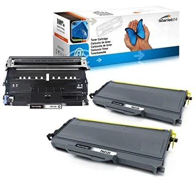 Abbildung von 2 Toner + 1 Trommel ersetzt TN2120 DR2100 Brother DCP 7030 7040 7045N HL 2140 2150N 2170W 2170N MFC 7320 7320W 7340 7440N 7440W 7840W
