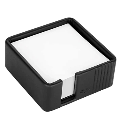 Abbildung von Läufer Zettelbox La Linea Leder schwarz