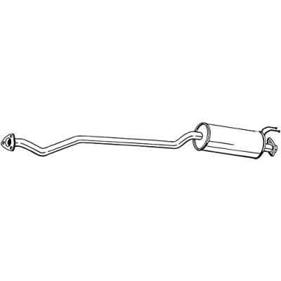 Abbildung von BOSAL 286 395 Mittelschalldämpfer HONDA: CIVIC 7 Hatchback