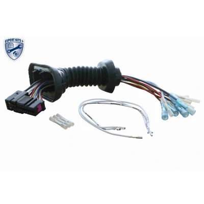 Abbildung von VEMO EXPERT KITS + V10 83 0066 Reparatursatz, Kabelsatz Fahrzeugtür, vorne mit Faltenbalg AUDI: A4 B6 Avant, Limousine