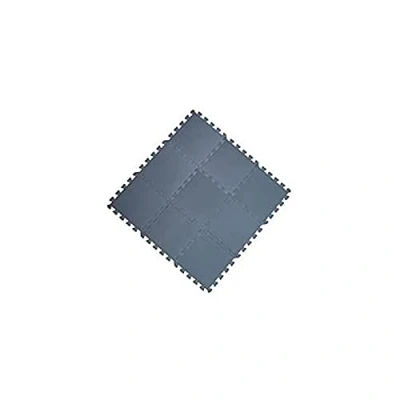 Abbildung von BabyDan Spielteppich 90x90, Dusty Blue