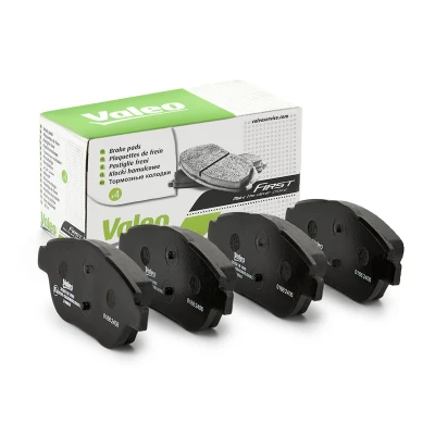 Abbildung von VALEO 302218 Bremsbelagsatz Vorderachse exkl. Verschleißwarnkontakt ohne Anti Quietsch Blech CITROËN: C4 II Schrägheck, DS3 C3