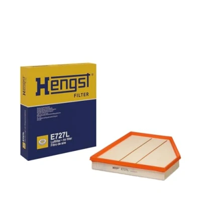 Abbildung von HENGST FILTER E727L Luftfilter 47 273 313 Filtereinsatz BMW: 5 Touring, Limousine, 6 Coupe