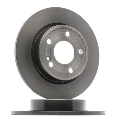 Abbildung von BREMBO 08.D758.11 Bremsscheibe 276 11 5 voll beschichtet hochgekohlt mit Schrauben MERCEDES BENZ: B Klasse, A Klasse Limousine,