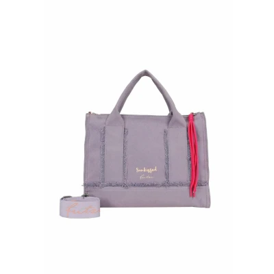 Abbildung von Fritzi aus Preußen Limited Shopper 40 CM Handtasche, Damen, Größe: One Size, Washed purple