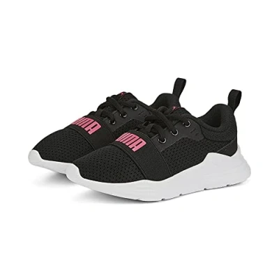 Abbildung von Puma Wired RUN Unisex Laufschuh Neutral für Kinder, Größe: 29, Black/sunset pink Schuhe