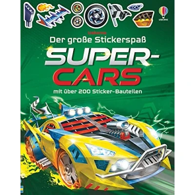 Abbildung von Der große Stickerspaß: Supercars: mit über 200 Sticker Bauteilen (Der Stickerspaß Reihe)