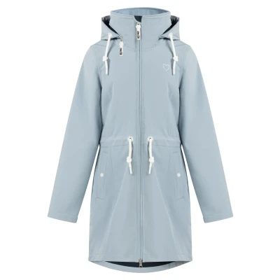 Abbildung von myMo Athlsr Alary Regenjacke / wasserabweisende Jacke, Damen, Größe: 40, Hellblau