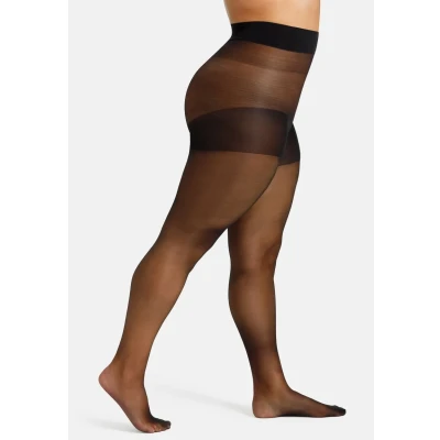 Abbildung von camano Feinstrumpfhose Women Curvy DEN 20 MATT Strumpfhose, Damen, Größe: 48/50, Black