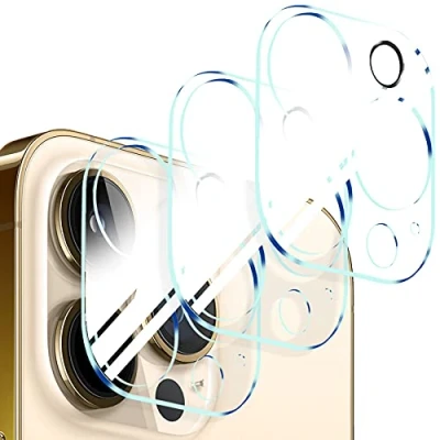 Abbildung von mtb more energy® 3X Kamera Schutz Glas für iPhone 13 Pro, Pro Max Volle Abdeckung Schutzglas Glasfolie Rückseiten Cam Linse