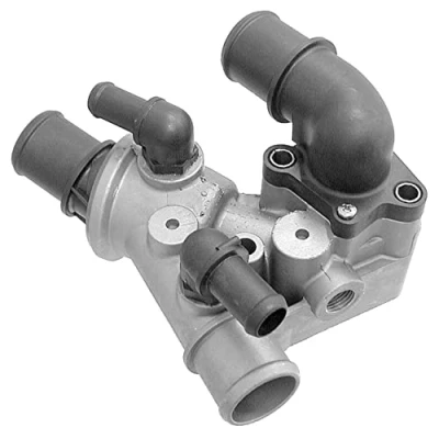 Abbildung von GATES TH16080G1 Kühlwasserthermostat 80 mit Dichtungen Gehäuse FIAT: Punto I Schrägheck