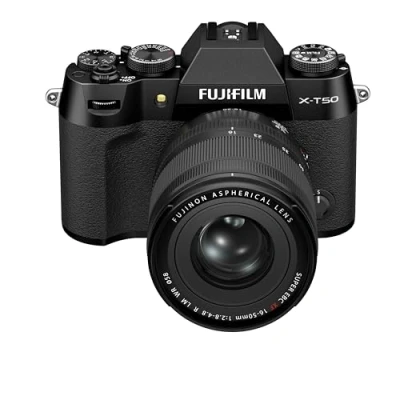 Abbildung von Fujifilm X T50 Schwarz + XF 16 50mm f/2.8 4.8 R LM WR