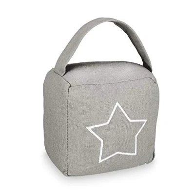Abbildung von relaxdays Türstopper 2 x Sack Stern grau