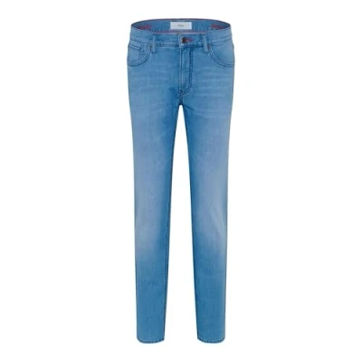 Abbildung von BRAX Style Chuck Jeans Slim Fit, Herren, Größe: 33x34, Light blue used