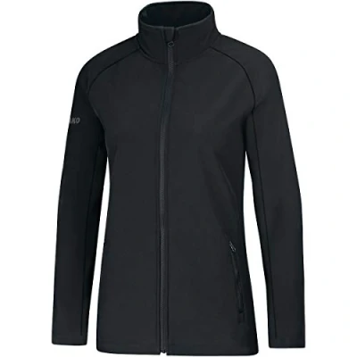 Abbildung von JAKO Fussball Teamsport Softshelljacke, Damen, Größe: 40, Schwarz