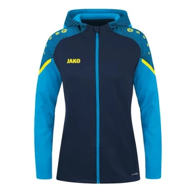 Abbildung von JAKO Damen Kapuzenjacke Performance, Marine/Jako Blau, 42
