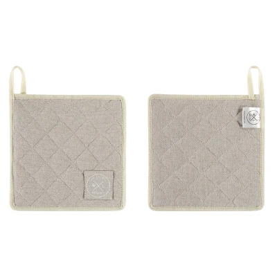 Abbildung von Witloft Topflappen aus recycelter Baumwolle (2 Stk.) Sand