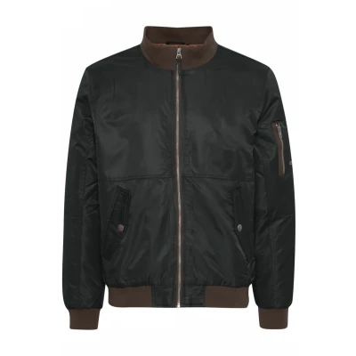 Abbildung von Blend Outerwear Bomberjacke, Herren, Größe: Large, Black