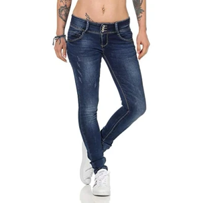Abbildung von Hailys Camila Frauen Jeans blau M
