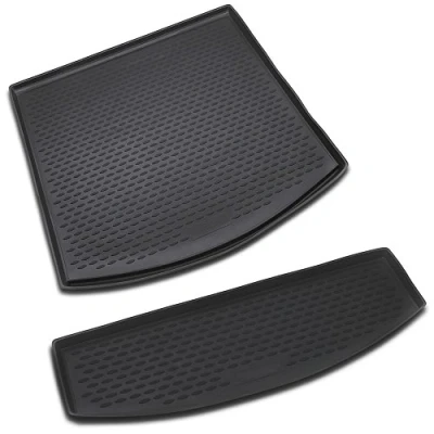 Abbildung von AD Tuning TM30016 Passform Gummi Kofferraumwanne, rutschfest, schwarz