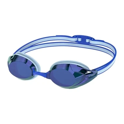 Abbildung von Speedo Vanquisher 3.0 Mirrored Schwimmbrille für Unisex Erwachsene, Hawaiian Sky/Cobalt/Iris Mirror, One Size