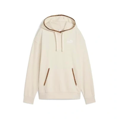 Abbildung von Puma Graphic Animal Comfort Hoodie Kapuzenpullover, Damen, Größe: Large, Alpine snow