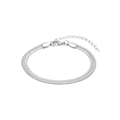 Abbildung von Heideman Janne Armband, Herren, Größe: One Size, Silberfarben poliert