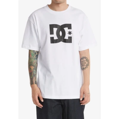 Abbildung von DC Shoes STAR Tshirt print, Herren, Größe: Small, White