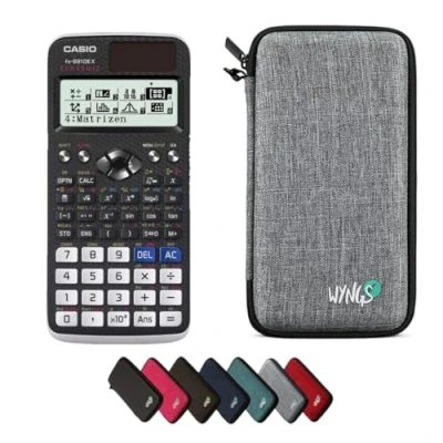 Abbildung von CALCUSO Sparpaket Hellgrau mit Taschenrechner Casio FX 991DE X ClassWiz