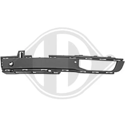 Abbildung von DIEDERICHS 2274037 Lüftungsgitter links für Fahrzeuge mit Nebelscheinwerfer, Einparkhilfe VOLKSWAGEN: Transporter 6 Bus