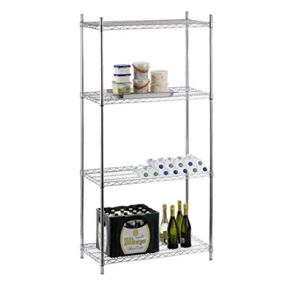 Abbildung von Saro Schwerlast Regal, Goliath 300, Metall, Silber, 46 x 91 182 cm