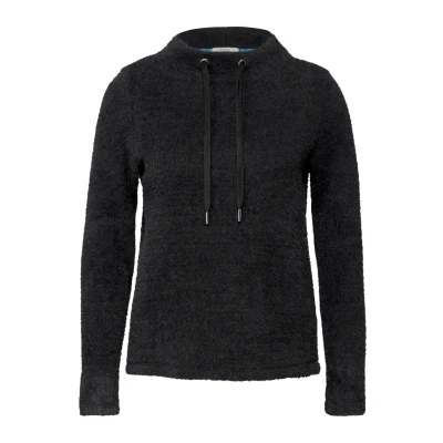 Abbildung von Cecil Federgarn Langarmshirt, Damen, Größe: Large, Schwarz